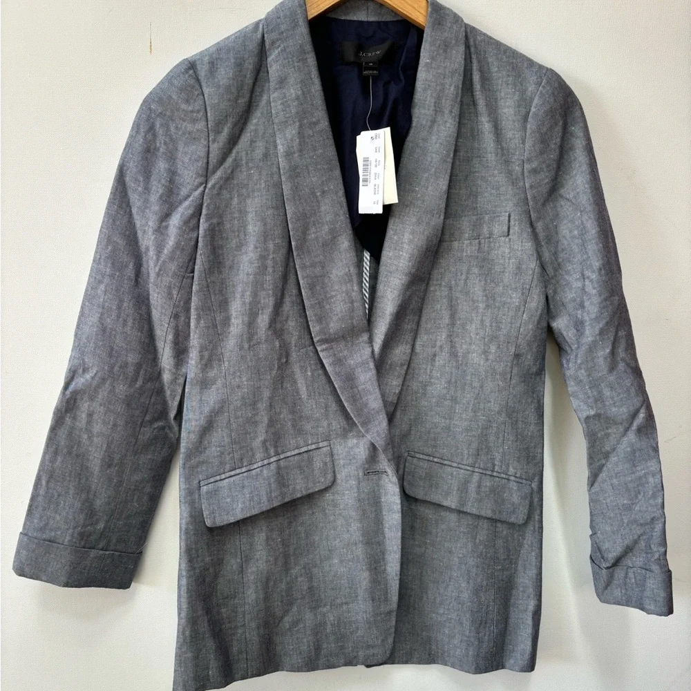 J Crew Unstructured Shawl Collar Blazer NWT